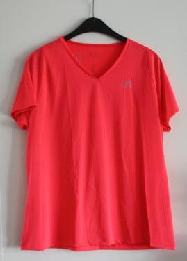 Roze sport shirt maat 48