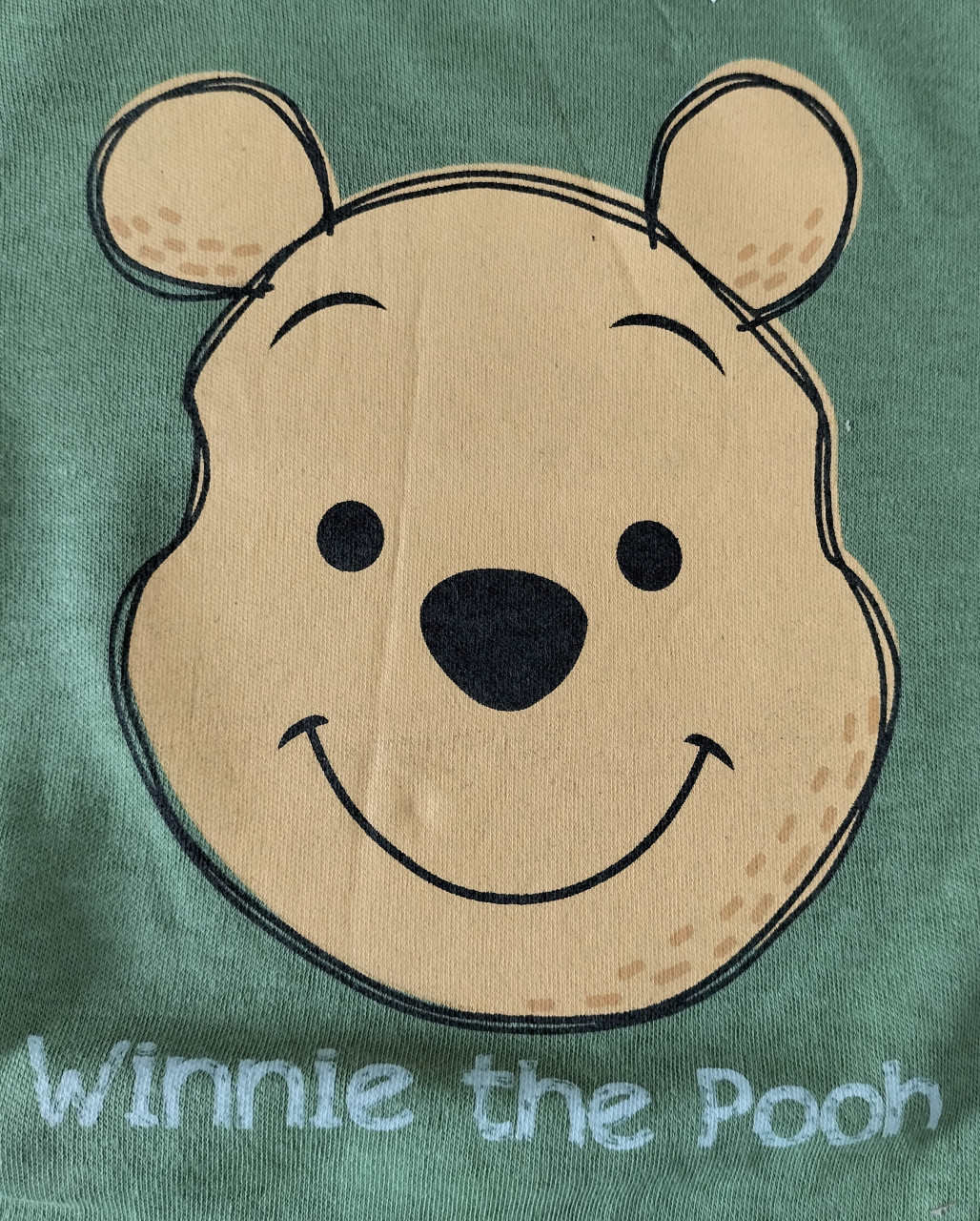 Disney romper Winnie the Pooh groen maat 74/80