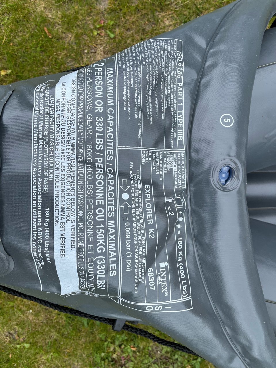 Opblaasbare kayak