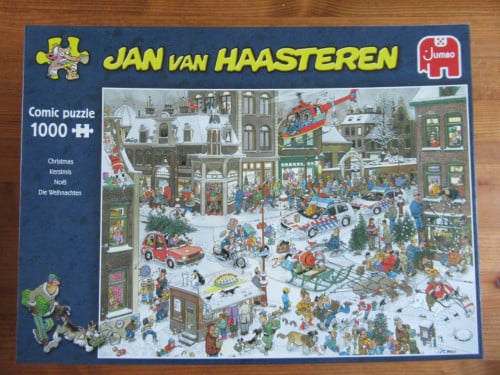 Volledige Jan van Haasteren puzzel 1000 stukjes, Kerstmis