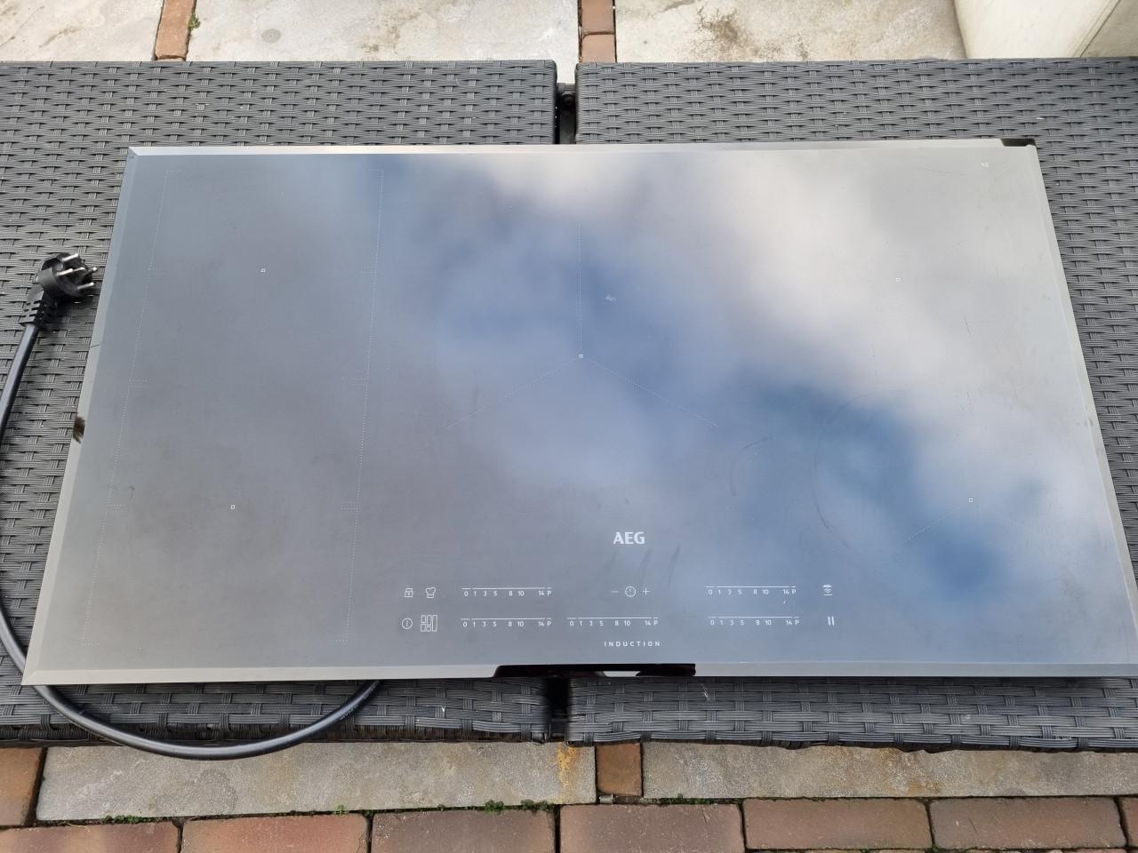 AEG inductie kookplaat 5 kookzones 90 x 50 cm