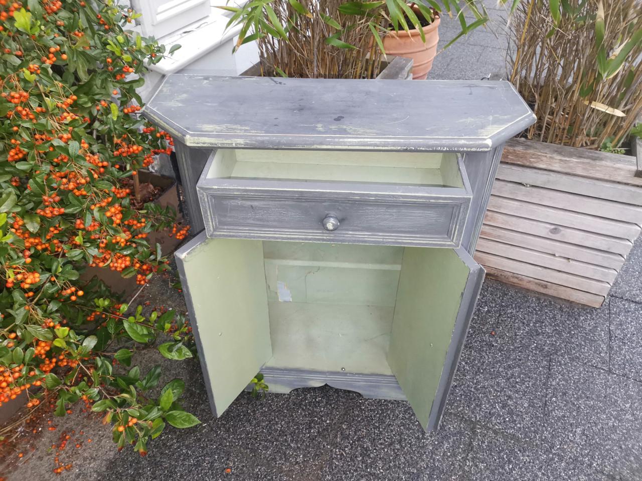 Leuk klein brocante kastje