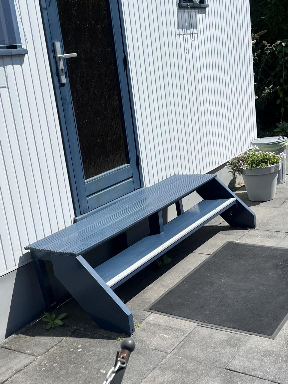 Trap voor caravan