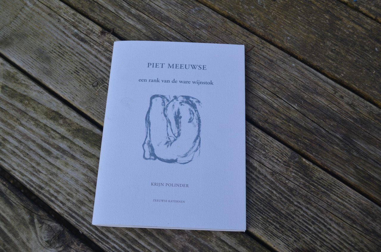 Piet Meeuwse 'portret' Zeeuws kunstenaar + boekje.