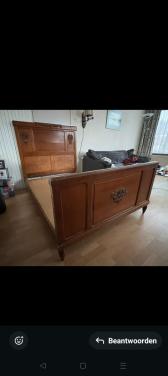 Bed uit grootmoederstijd