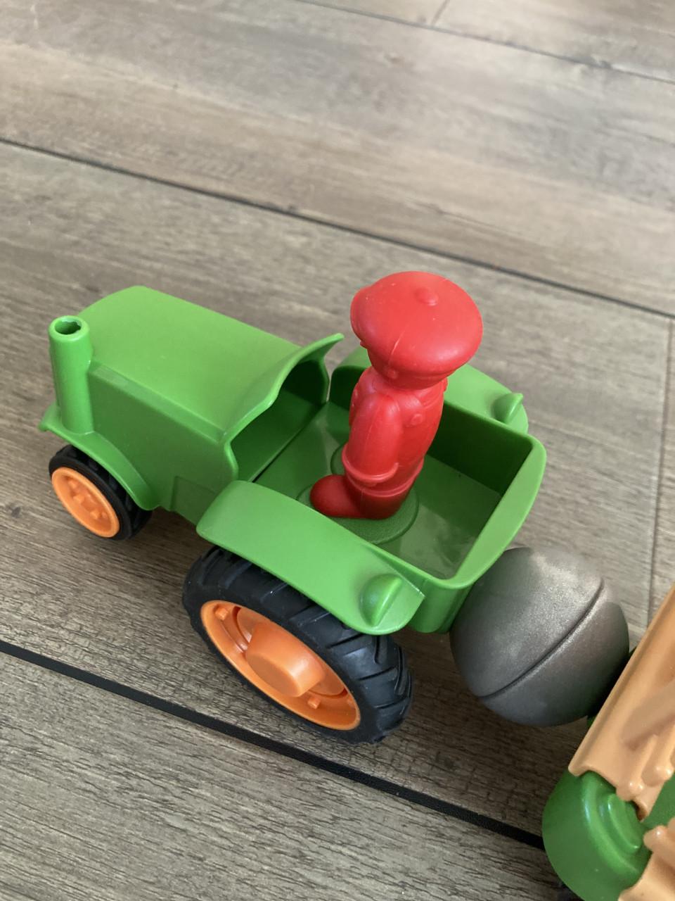 Magneten tractor met paarden