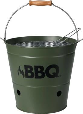 Barbecue Emmer Olijfgroen 26cm