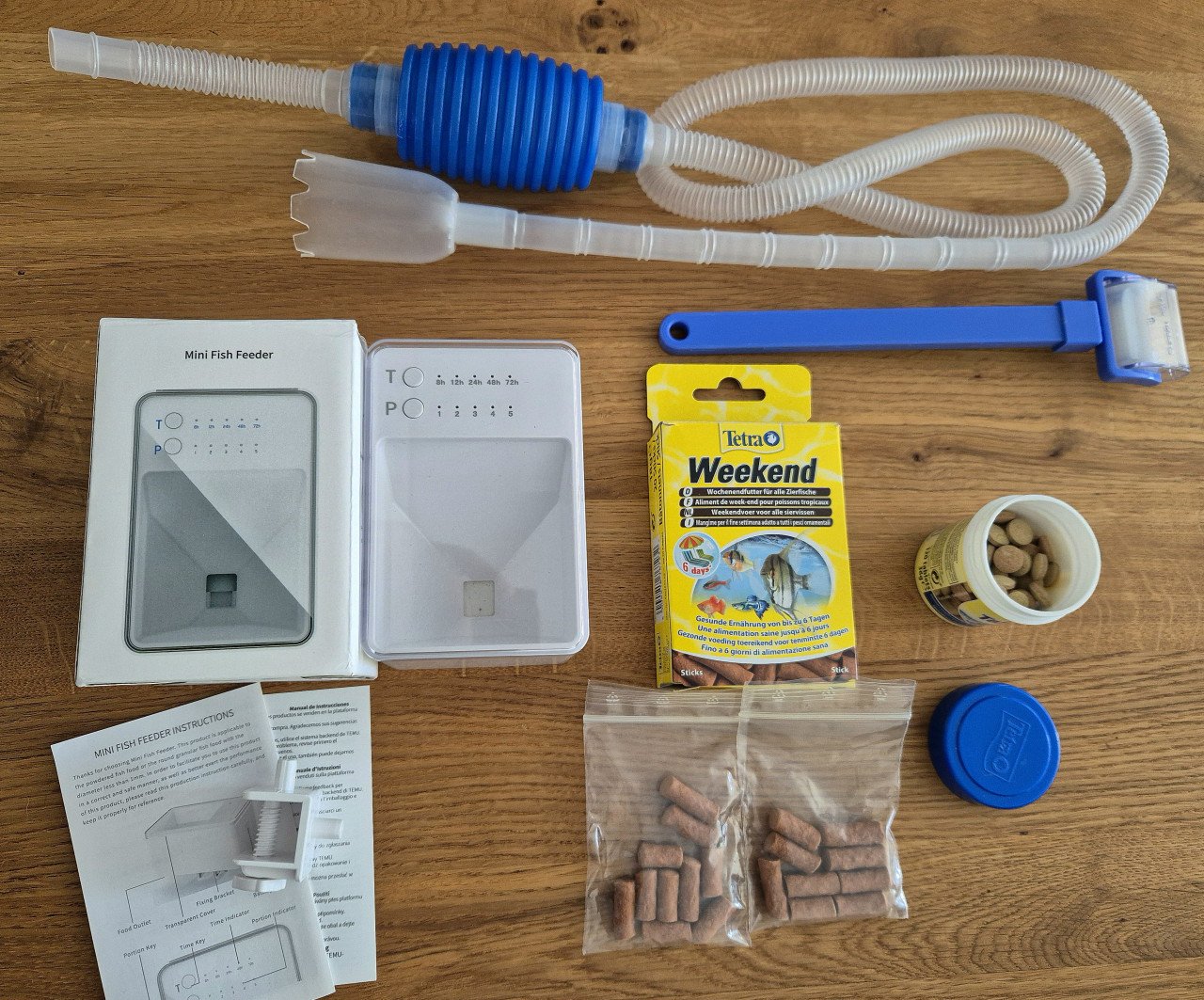 Aquarium voederautomaat en meer