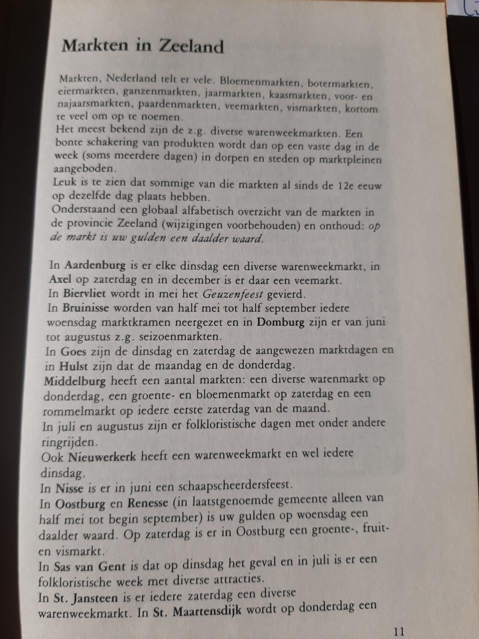 Van mosselsoep en kaneelpap, Zeeuwse streekgerechten en wederwaardigheden