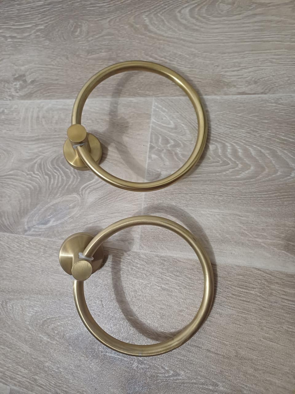 Gouden handdoekring