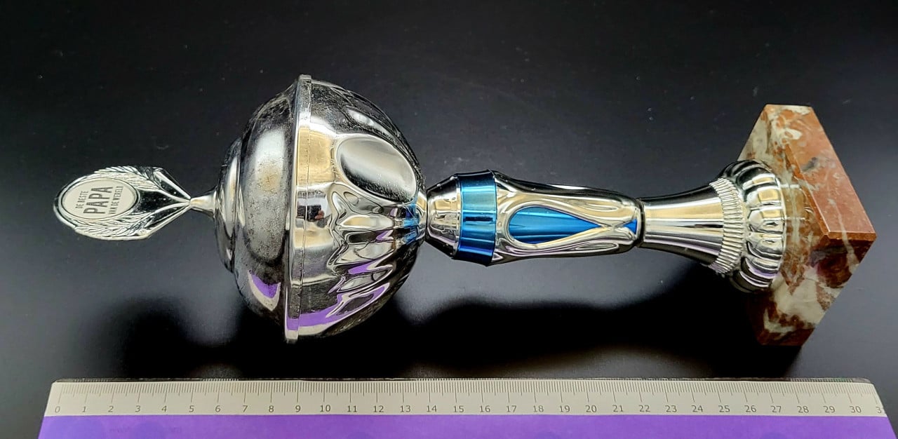 Mooi origineel vaderdag cadeau: De beste PAPA van de wereld Trofee