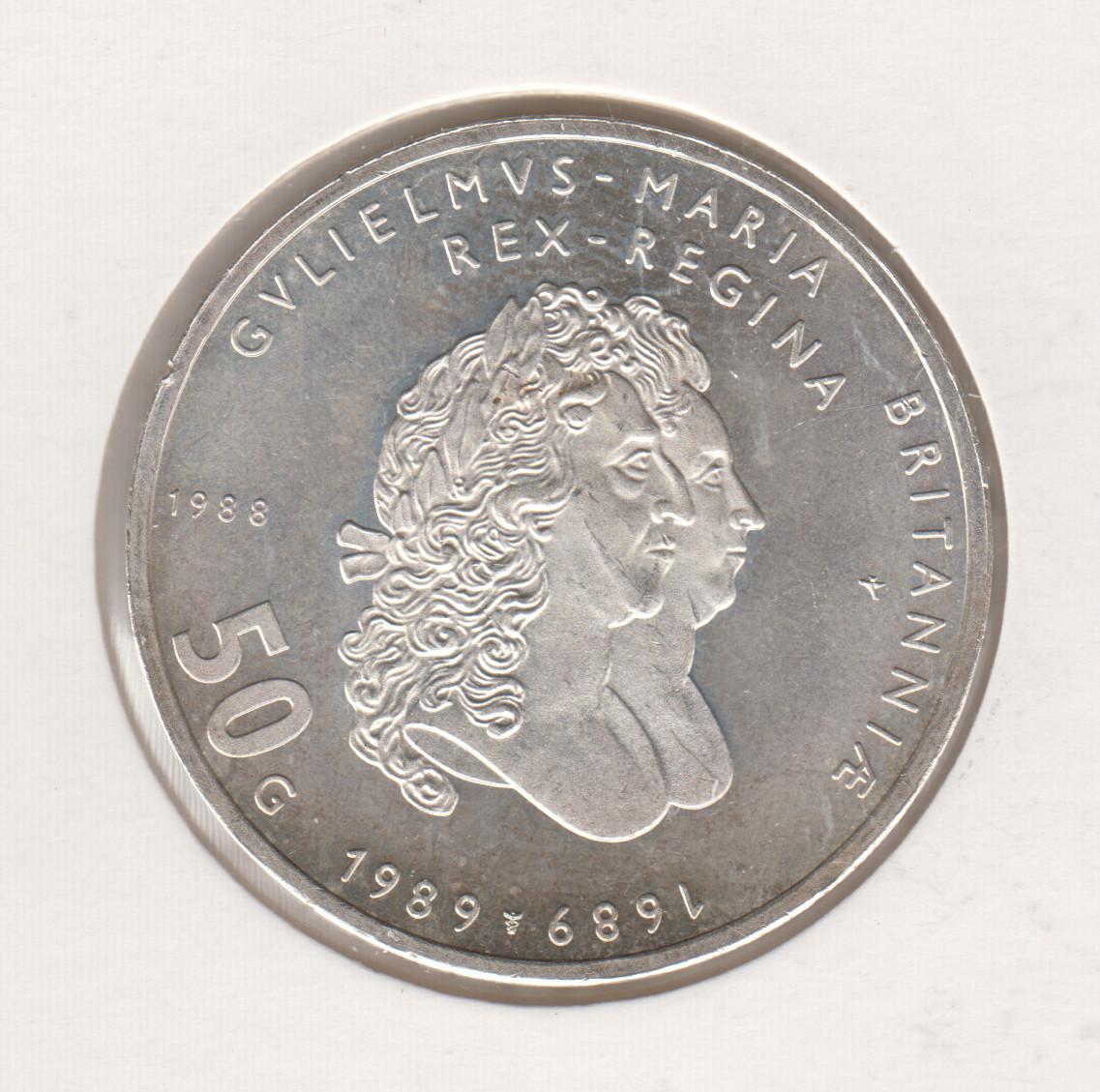 Beatrix 50 Gulden 1988 Unc