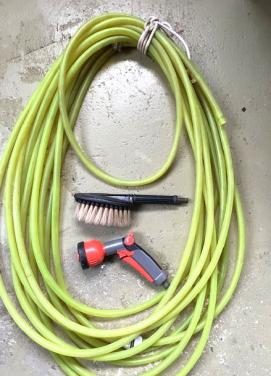 Tuinslang met toebehoren