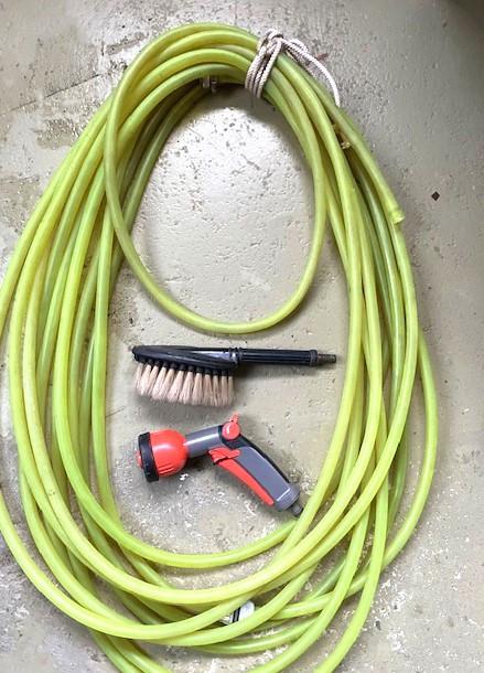 Tuinslang met toebehoren