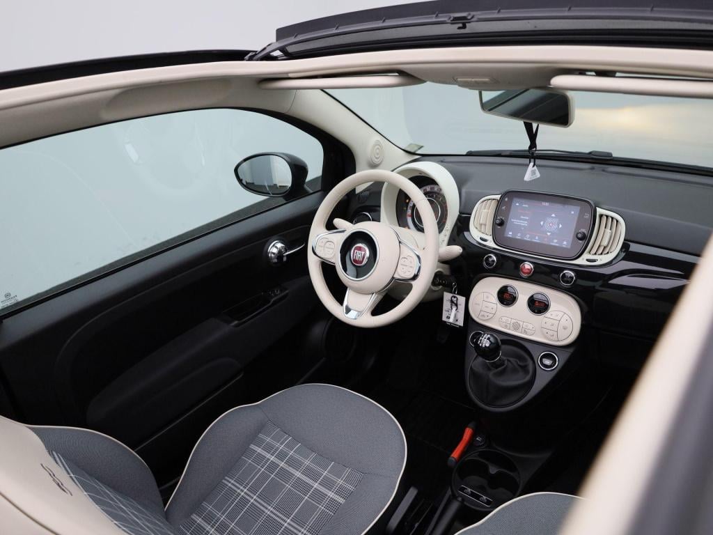 Fiat 500 C 1.0 hybrid lounge | cabrio | lmv | dab | bluetooth | climate con