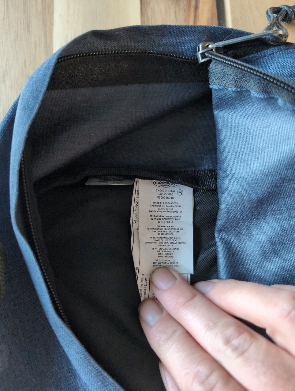 Eastpak klein model goede staat gratis ophalen Goes