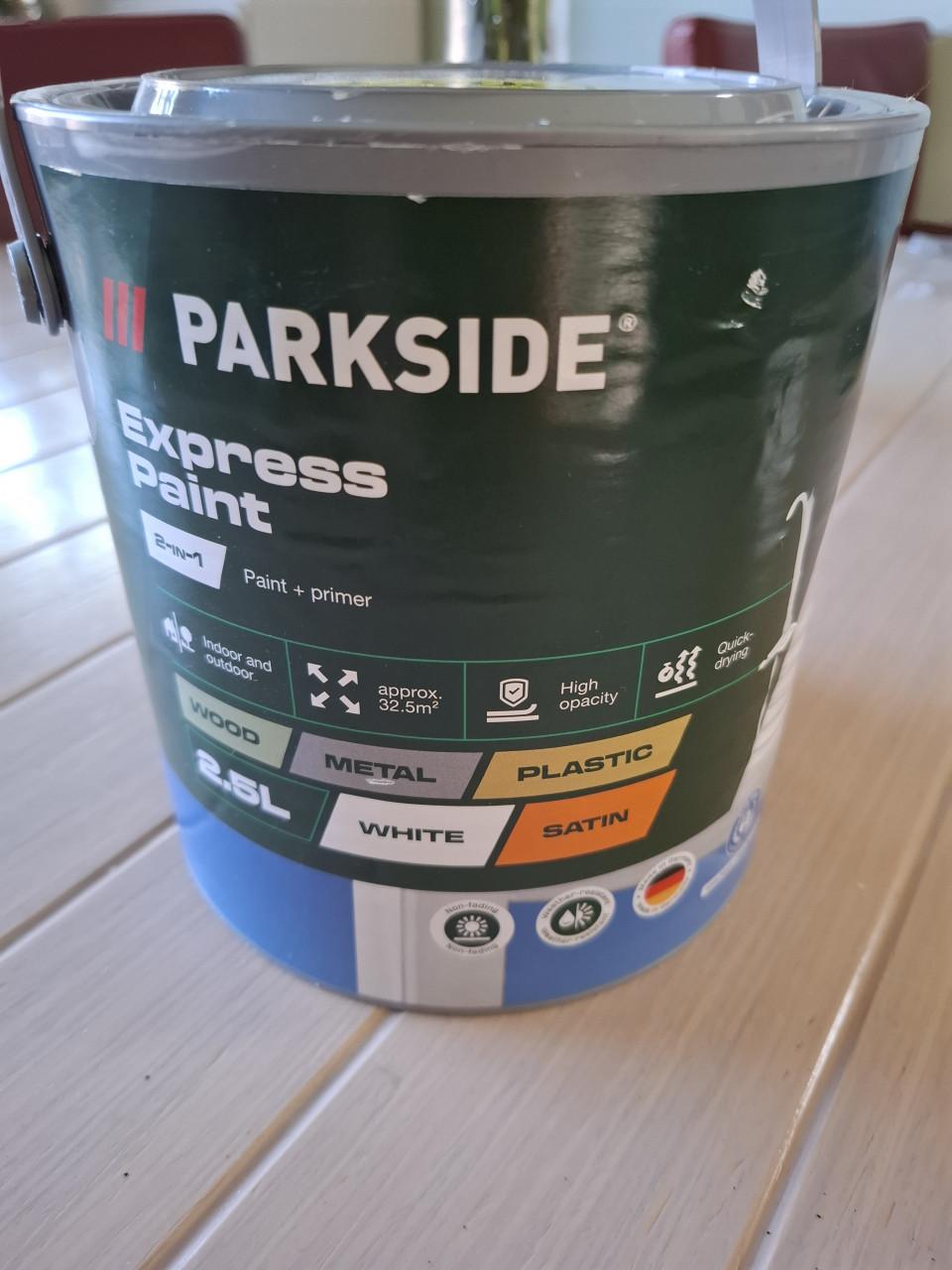 Verf voor binnen buiten 2.5 liter p.s