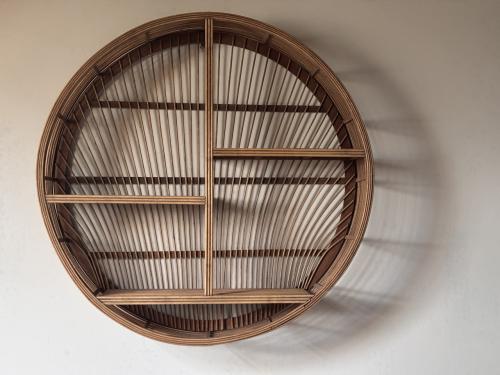 Rotan wanddecoratie merk casa