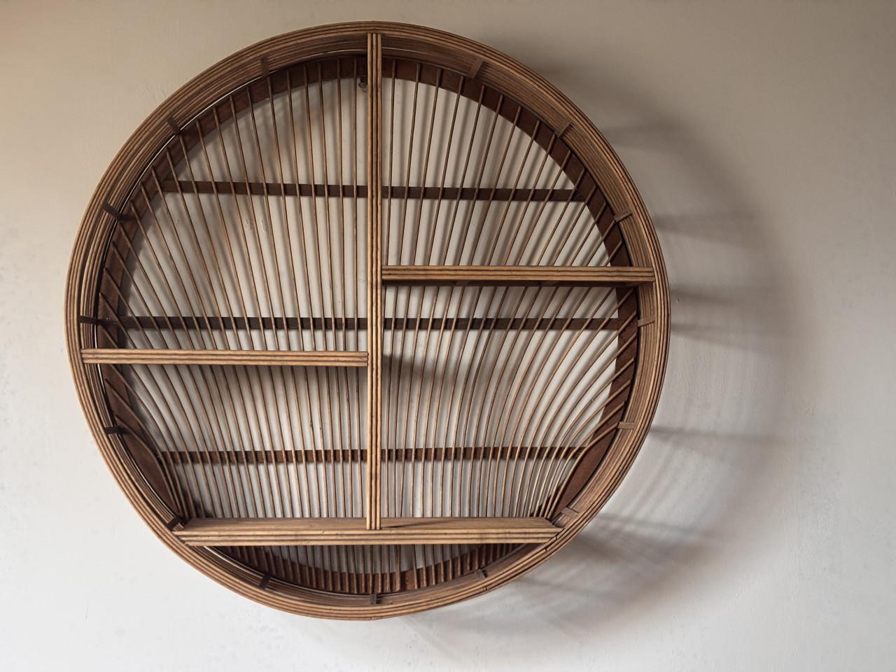 Rotan wanddecoratie merk casa