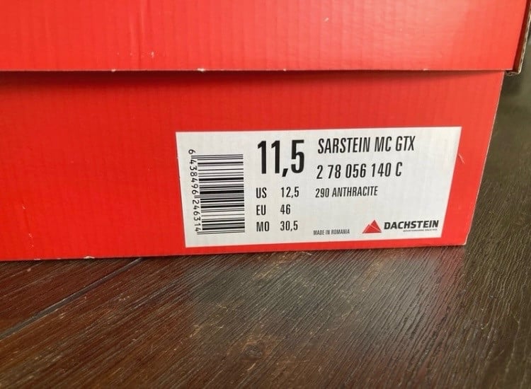 Dachstein Sarstein MC GTX  Maat 46 EU Wandelschoenen