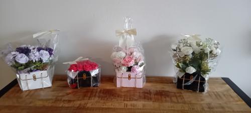 Kado kunst boeket prachtige kwaliteit!!