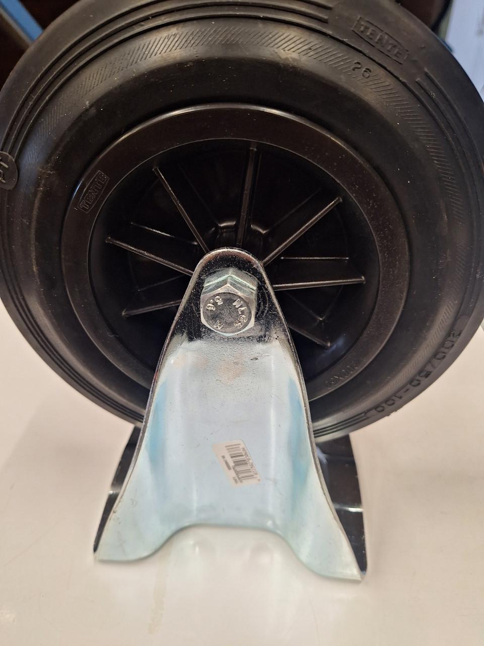 Bokwiel vol rubber
