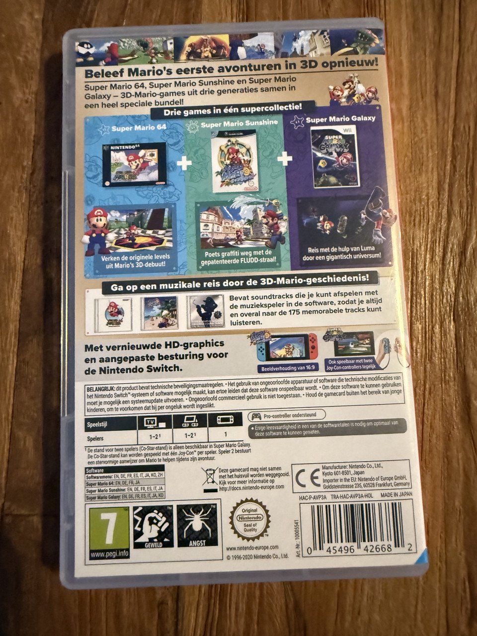 Mario 3D all stars Nintendo switch