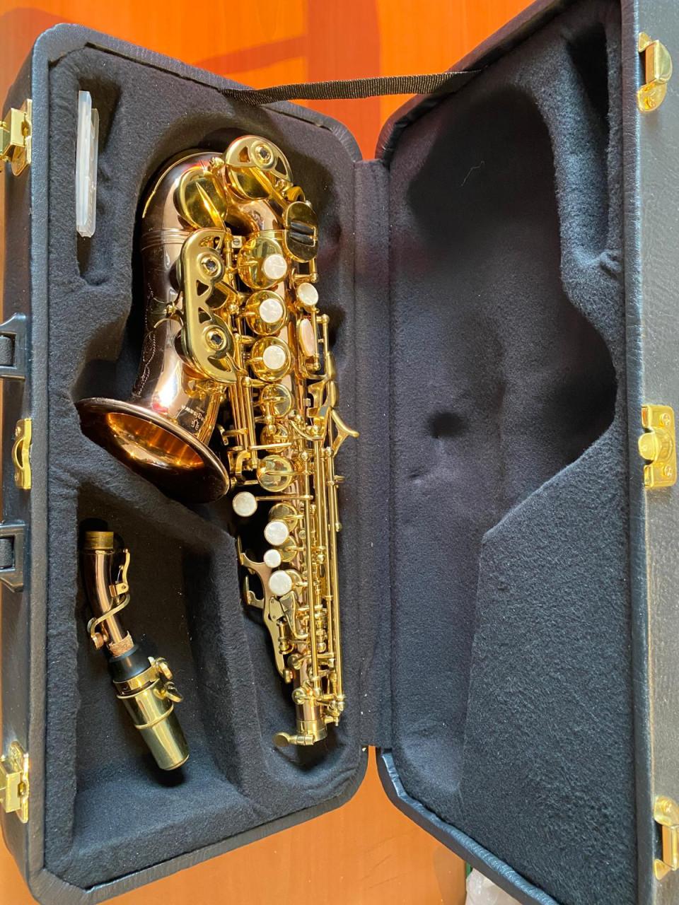Sopraansax gebogen