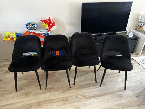 4 eetkamerstoelen
