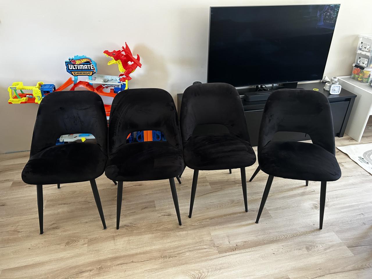 4 eetkamerstoelen