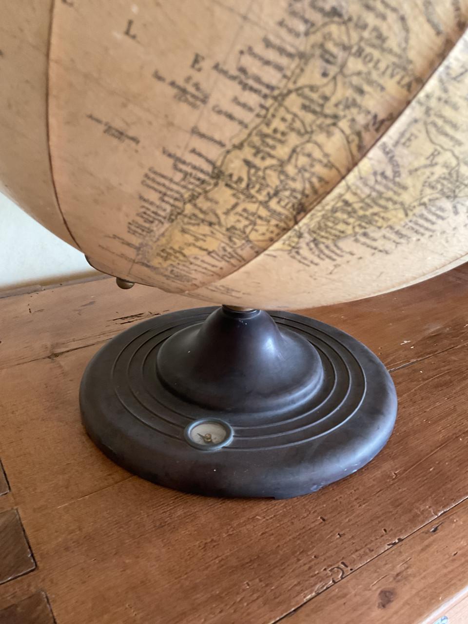 Vintage globe Philips & Son London