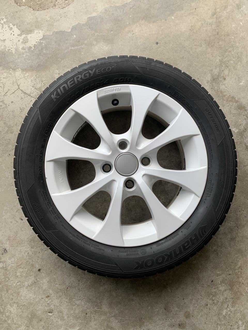 Velgen met zomerbanden voor C1, Aygo of Peugeot 107