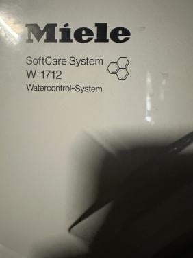 Miele wasmachine