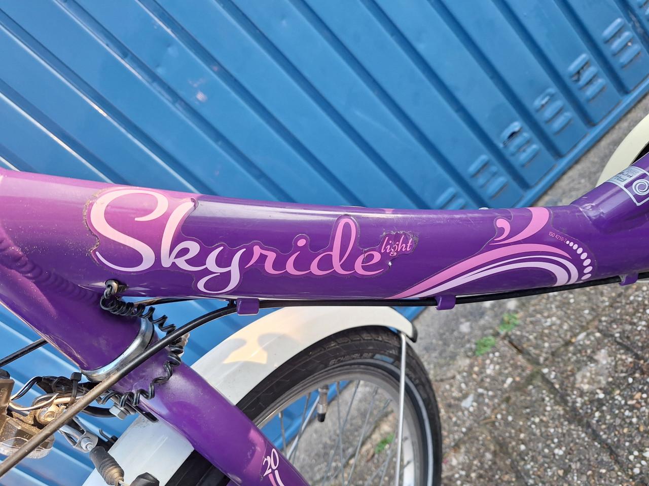 Puky Skyride 3V 20 inch meisjesfiets Paarsets