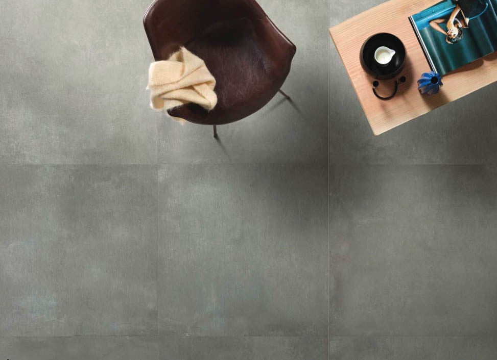 3030-310 ca 7,5 m² grijze betonlook tegels, 30x60 cm, van € 55,10/m² voor