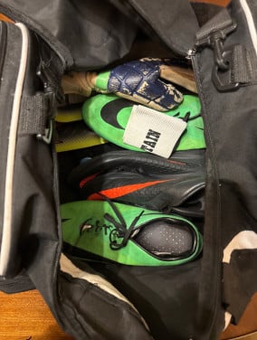 Goed gevulde sporttas