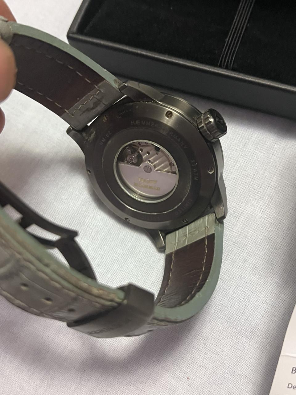 Haemmer HM-02 Titana Mechanica Herenhorloge 50 mm Automatic