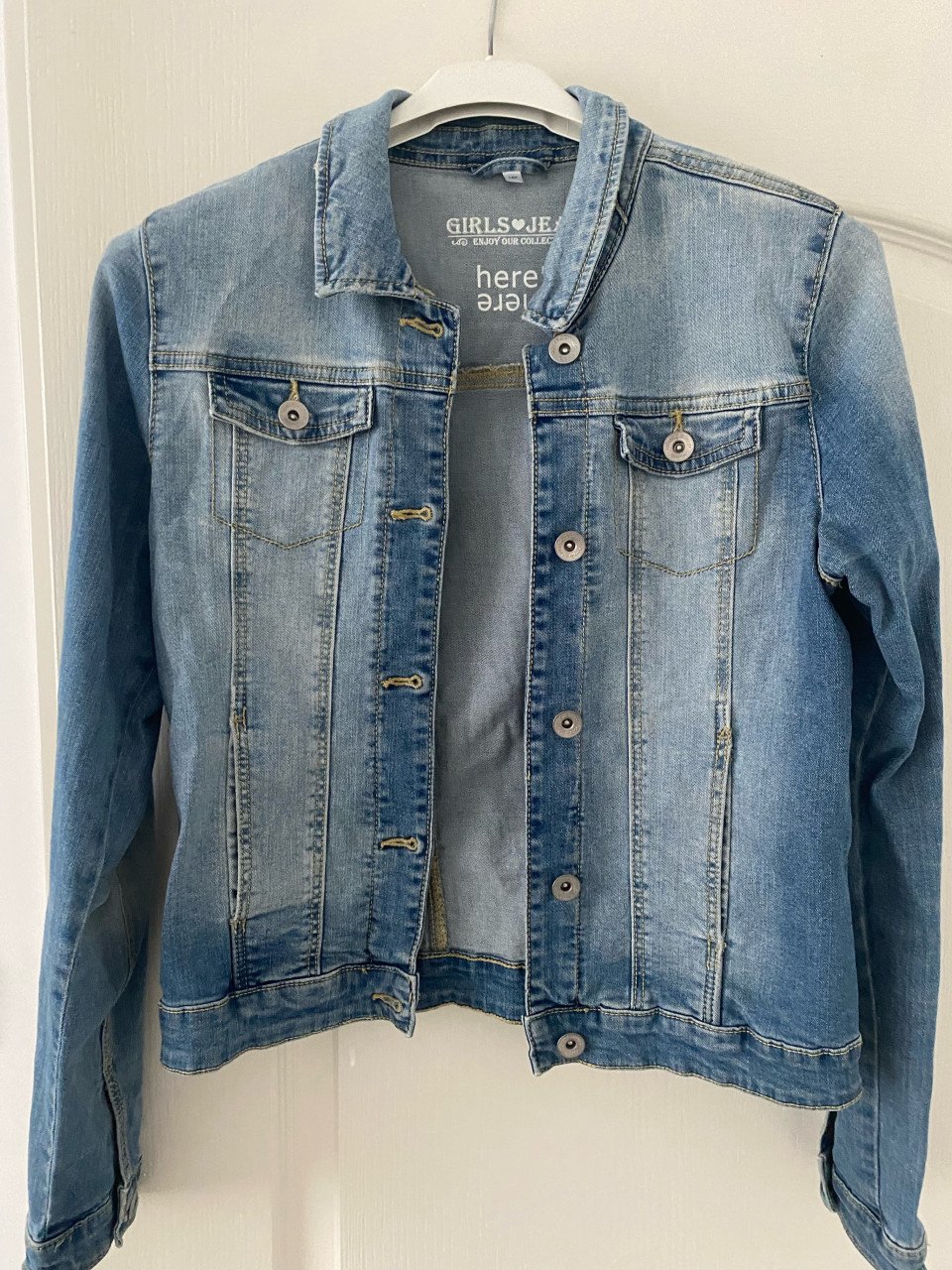 Jeans jasje zgan!
