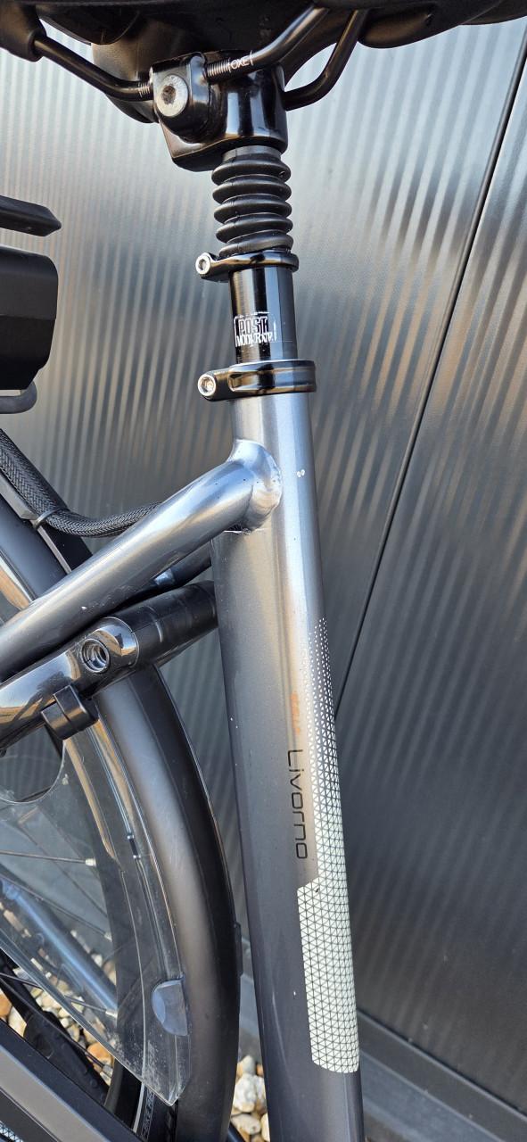 Zeer nette Stella Livorno Frost Blue MDS 53cm,  500Wh middenmotor