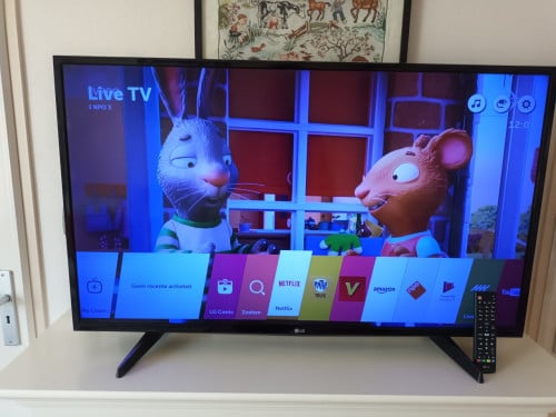 LG 43 inch. ( 102 cm) Full HD LED  Smart TV, type 43UH610
