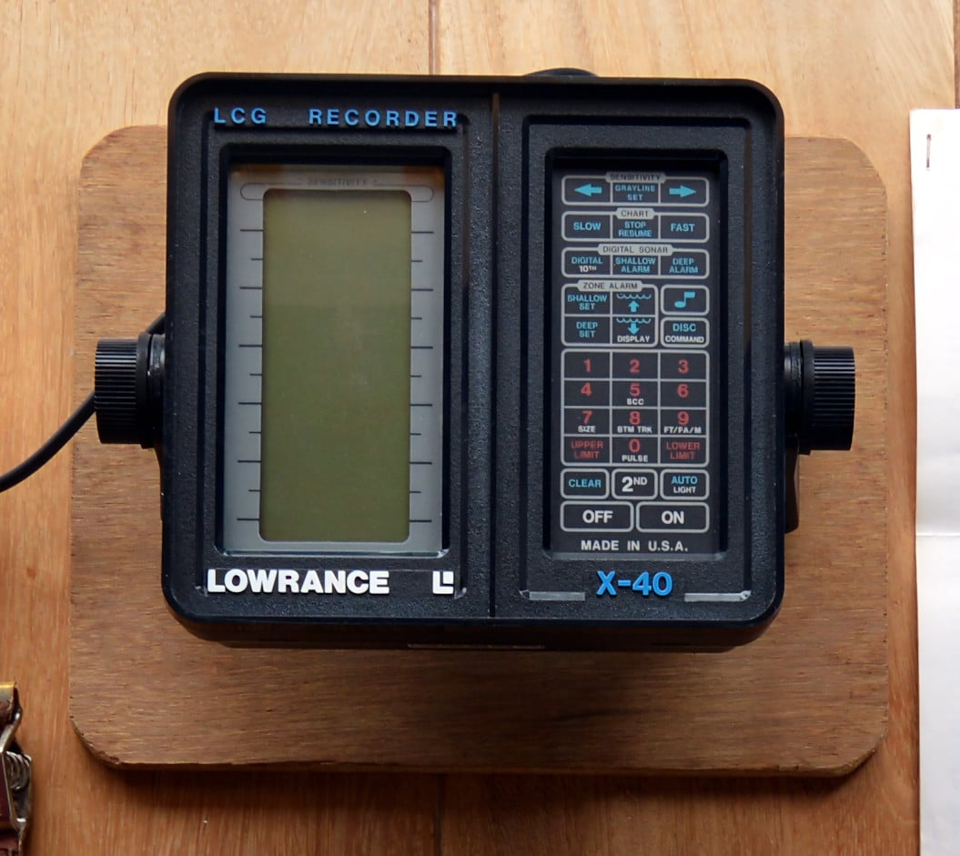[Visvinder, overcompleet] LOWRANCE X-4 LCG Recorder