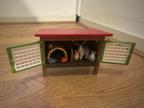 Schleich konijnenhok