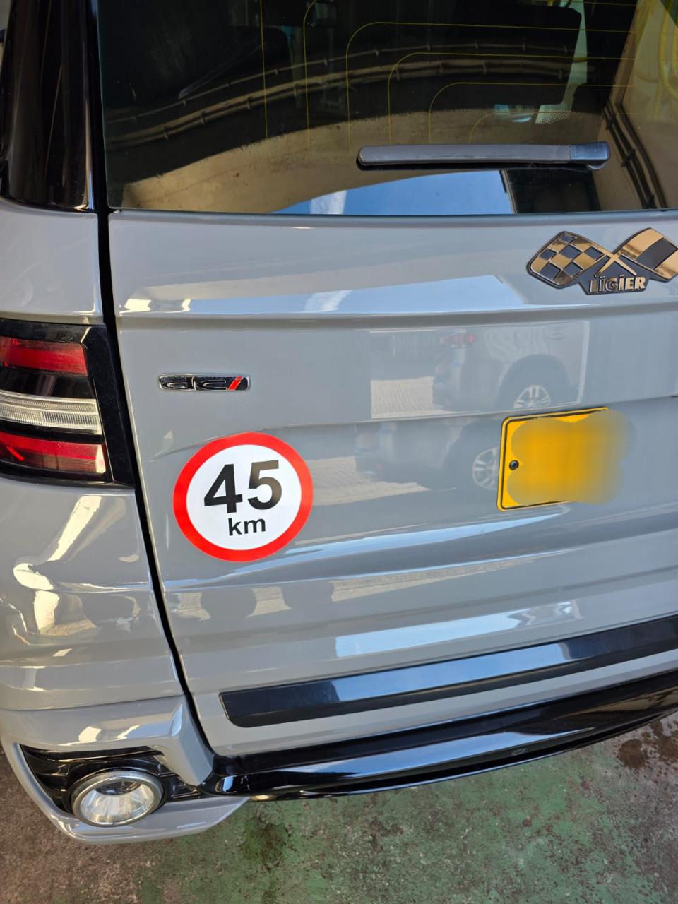 Ligier JS 60 van particulier met slechts 1800 km