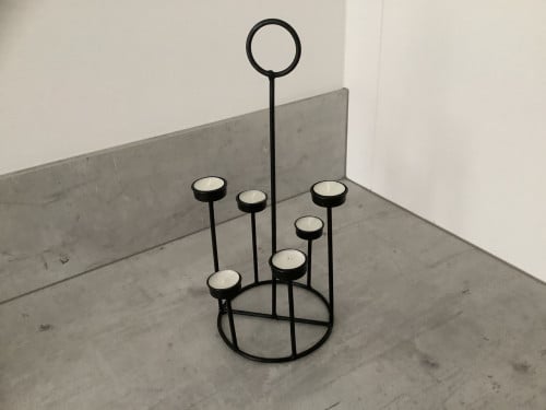 Decoratieve metalen Waxinelichthouder