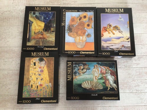 5 puzzels van de Museum collectie