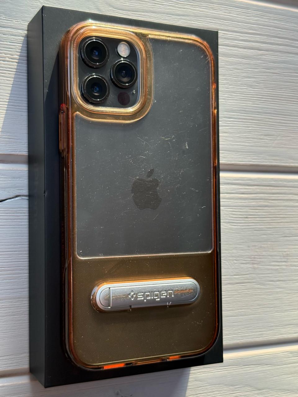 Apple iPhone 12 Pro 128GB Grafiet - Krasvrij scherm + Doos