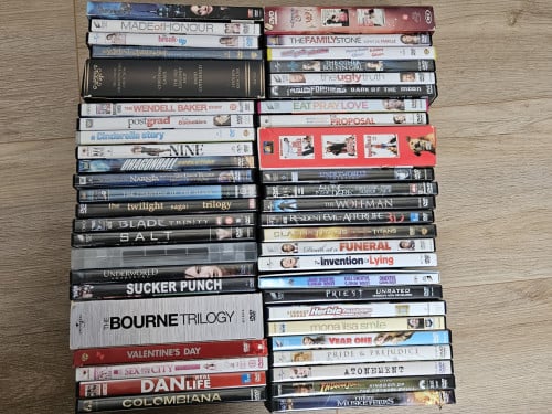 Grote hoeveelheid DVD's
