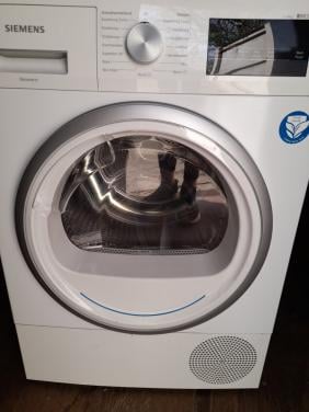 Siemens is een A++ warmtepompdroger (8kg) met autoDry technologie