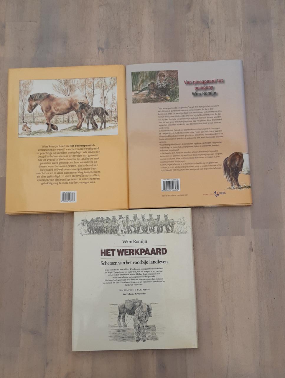Wim Romijn Paarden boeken