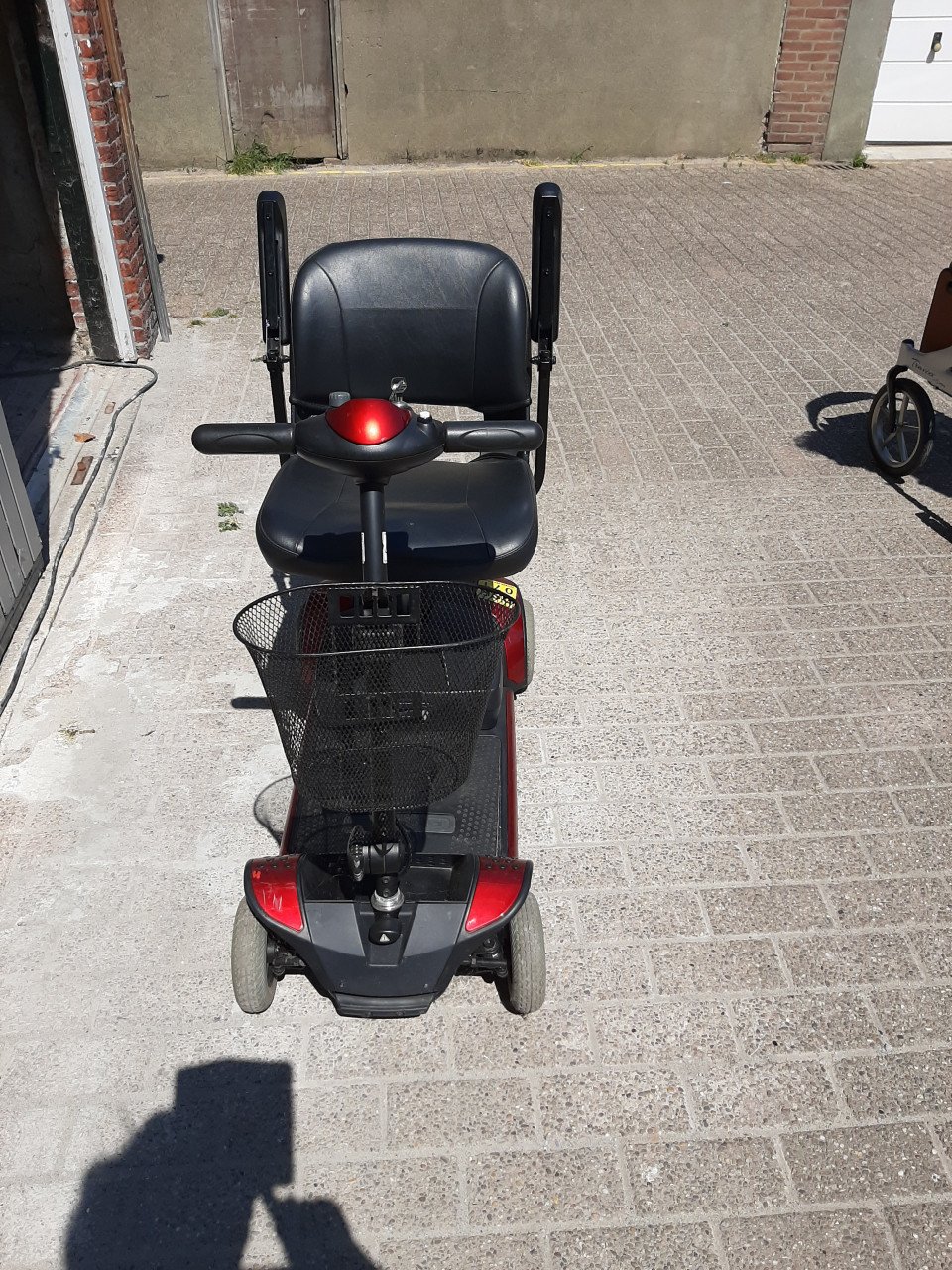 Nette opvouwbare, demontabele GoGo Pride Elite Traveller  scootmobiel